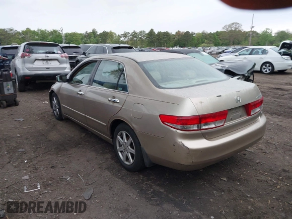 2003 Honda Accord EX z VIN 1HGCM665X3A075800, wystawiony jako IAAI lot #42231769 z przebiegiem 180 000 mil mil oraz . Historia ofert i sprzedaży dostępna na DreamBid. Obrazek 3.