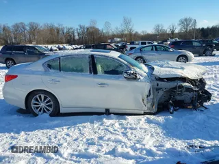 2017 Infiniti Q50 3.0t Premium with VIN JN1EV7AR1HM838509, listed as a IAAI auction lot 41376613 with 1 mi miles. Bid and sale history available at carsss.com. Image 11.