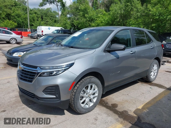 2023 Chevrolet Equinox LS with VIN 3GNAX5EG3PL260884, listed as a IAAI auction lot 42362023 with 70,580 mi miles and . Bid and sale history available at DreamBid. Image 17.