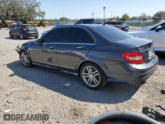 2013 Mercedes-Benz C-Class C 250 Sport with VIN WDDGF4HB1DR277080, listed as a Copart auction lot 52171195 with 130,012 mi miles and Salvage Title. Bid and sale history available at carsss.com. Image 2.