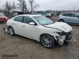 2009 Nissan Maxima 3.5 S with VIN 1N4AA51EX9C826770, listed as a Copart auction lot 50288265 with 151,972 mi miles and Salvage Title. Bid and sale history available at carsss.com. Image 4.