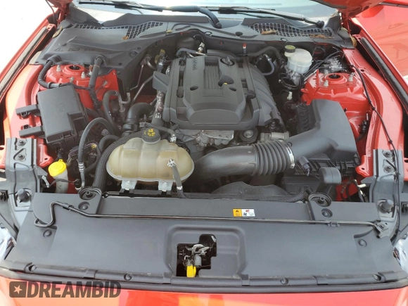 2015 Ford Mustang EcoBoost with VIN 1FA6P8TH7F5376556, listed as a Copart auction lot 59798195 with 91,649 mi miles and Salvage title. Bid and sale history available at DreamBid. Image 11.