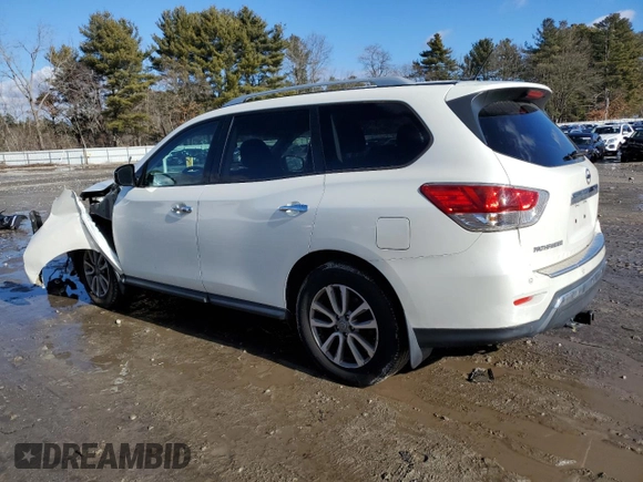2015 Nissan Pathfinder Platinum z VIN 5N1AR2MM7FC714374, wystawiony jako Copart lot #41472025 z przebiegiem 114 027 mil mil oraz Szkoda całkowita • Salvage title. Historia ofert i sprzedaży dostępna na DreamBid. Obrazek 2.