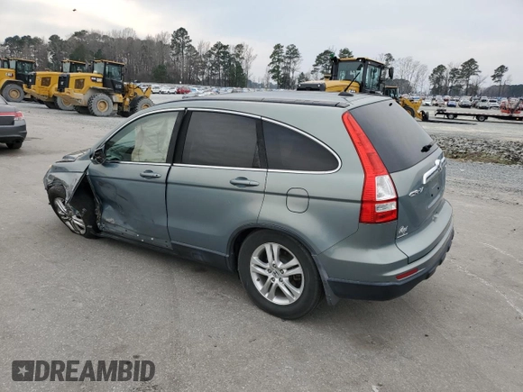 2011 Honda CR-V EX-L with VIN 5J6RE4H79BL046729, listed as a Copart auction lot 48862275 with 175,021 mi miles and Salvage Title. Bid and sale history available at carsss.com. Image 2.