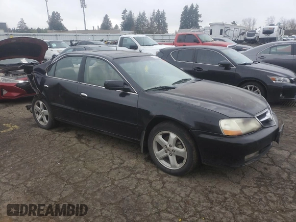 2003 Acura TL Type S w/Navigation System with VIN 19UUA569X3A073880, listed as a Copart auction lot 89144645 with 277,826 mi miles and Salvage Title. Bid and sale history available at carsss.com. Image 4.