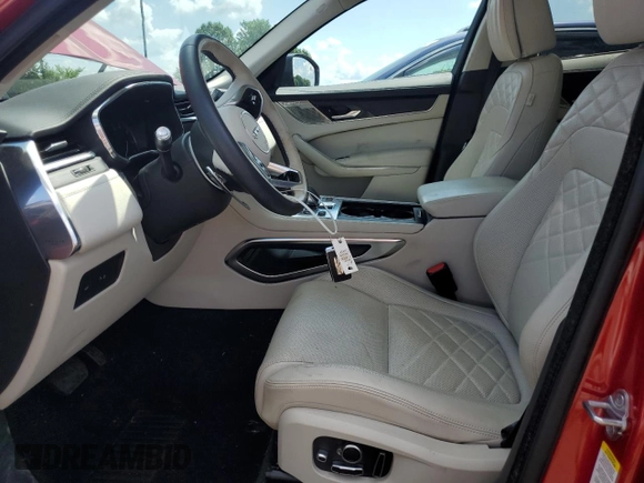 2022 Jaguar F-Pace S z VIN SADCJ2EX2NA697964, wystawiony jako Copart lot #64968015 z przebiegiem 31 074 mil mil oraz Szkoda całkowita • Salvage title. Historia ofert i sprzedaży dostępna na DreamBid. Obrazek 7.