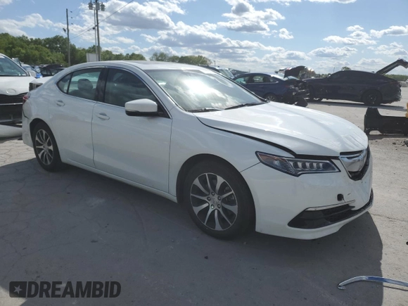 2017 Acura TLX w/Technology Pkg with VIN 19UUB1F59HA001644, listed as a Copart auction lot 50865353 with 67,384 mi miles. Bid and sale history available at carsss.com. Image 4.