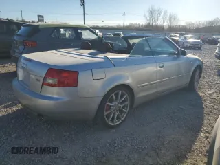 2003 Audi A4 3.0L with VIN WAUAT48HX3K013535, listed as a Copart auction lot 89080455 with Not Provided miles and Clean Title. Bid and sale history available at carsss.com. Image 3.