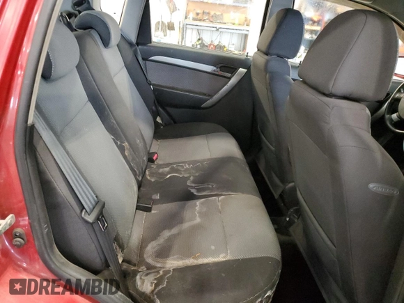 2009 Chevrolet Aveo 1LT with VIN KL1TD66E19B311906, listed as a Copart auction lot 58667965 with 108,441 mi miles and Clean title. Bid and sale history available at DreamBid. Image 10.