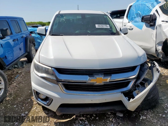 2016 Chevrolet Colorado 2WD LT with VIN 1GCGSCEA1G1288160, listed as a Copart auction lot 48392795 with 105,660 mi miles and Salvage title. Bid and sale history available at DreamBid. Image 5.