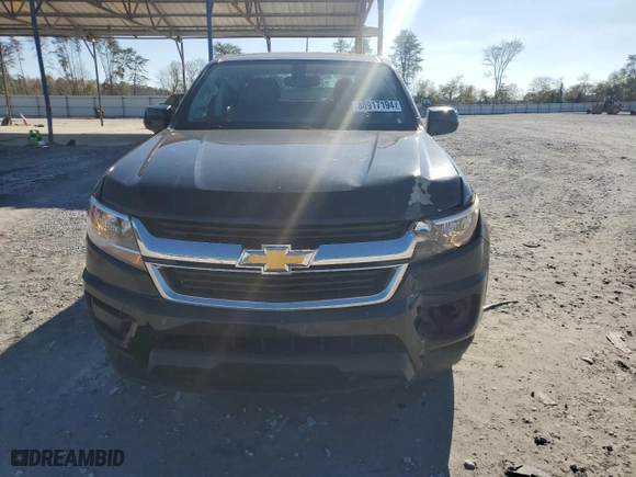 2017 Chevrolet Colorado 2WD WT with VIN 1GCGSBEA8H1308464, listed as a Copart auction lot 80917194 with 75,661 mi miles and Salvage Title. Bid and sale history available at carsss.com. Image 5.