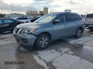 2020 Nissan Pathfinder SL with VIN 5N1DR2CN1LC579380, listed as a Copart auction lot 63641125 with 68,933 mi miles and Salvage title. Bid and sale history available at DreamBid. Image 1.