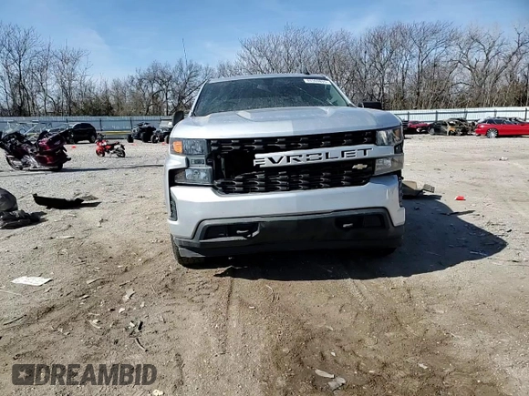 2019 Chevrolet Silverado 1500 Custom with VIN 1GCRYBEH9KZ222917, listed as a Copart auction lot 44369895 with 98,872 mi miles and Salvage Title. Bid and sale history available at DreamBid. Image 11.