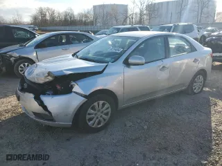 2010 Kia Forte LX with VIN KNAFT4A25A5237934, listed as a Copart auction lot 82294894 with 181,791 mi miles and Non Repairable. Bid and sale history available at carsss.com. Image 1.