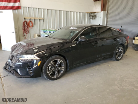 2021 Kia K5 EX with VIN 5XXG34J22MG035012, listed as a Copart auction lot 49859025 with 61,423 mi miles and Salvage Title. Bid and sale history available at carsss.com. Image 1.