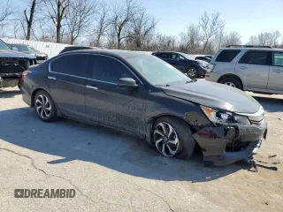 2016 Honda Accord Sedan EX with VIN 1HGCR2F74GA081979, listed as a Copart auction lot 47487595 with 144,547 mi miles and Clean Title. Bid and sale history available at carsss.com. Image 4.