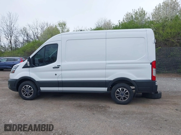 2023 Ford Transit Cargo with VIN 1FTBR1CG5PKA86059, listed as a IAAI auction lot 41951060 with 56,323 mi miles. Bid and sale history available at carsss.com. Image 15.