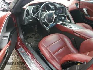 2016 Chevrolet Corvette Z51 3LT z VIN 1G1YM2D72G5115389, wystawiony jako Copart lot #62727045 z przebiegiem 76 872 mil mil oraz Szkoda całkowita • Salvage title. Historia ofert i sprzedaży dostępna na DreamBid. Obrazek 8.