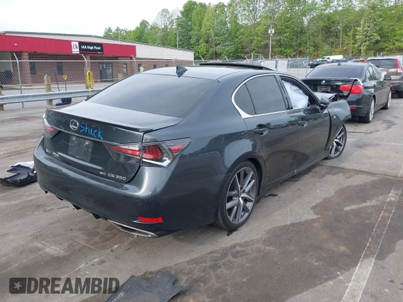 2020 Lexus GS 350 F Sport z VIN JTHEZ1CL8LA012496, wystawiony jako IAAI lot #42097940 z przebiegiem 100 727 mil mil oraz . Historia ofert i sprzedaży dostępna na DreamBid. Obrazek 4.