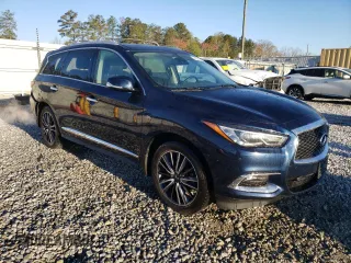2017 Infiniti QX60 with VIN 5N1DL0MN6HC522376, listed as a Copart auction lot 50036735 with 106,318 mi miles and Salvage Title. Bid and sale history available at carsss.com. Image 4.