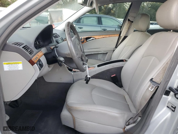 2007 Mercedes-Benz E-Class 3.0L with VIN WDBUF22X47B168498, listed as a Copart auction lot 80313154 with 0 mi miles and Non Repairable. Bid and sale history available at carsss.com. Image 7.