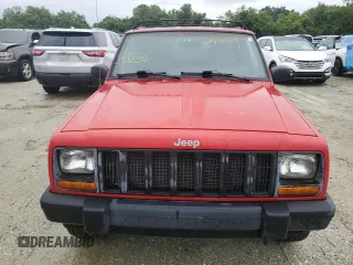 1998 Jeep Cherokee Sport with VIN 1J4FJ68S7WL275947, listed as a Copart auction lot 74333874 with 0 mi miles and Salvage Title. Bid and sale history available at carsss.com. Image 5.