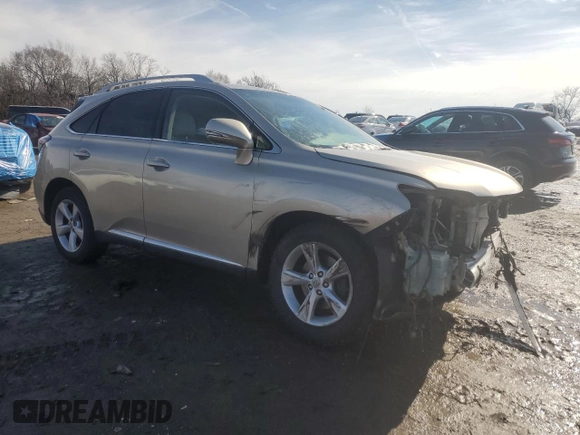 2011 Lexus RX 350 with VIN 2T2BK1BA5BC088692, listed as a Copart auction lot 45088375 with 207,720 mi miles and Salvage Title. Bid and sale history available at DreamBid. Image 4.