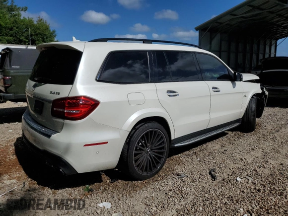 2018 Mercedes-Benz GLS with VIN 4JGDF7FE4JB070887, listed as a Copart auction lot 59777174 with 97,105 mi miles and Non Repairable. Bid and sale history available at carsss.com. Image 3.