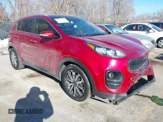 2017 Kia Sportage EX with VIN KNDPN3AC2H7238929, listed as a IAAI auction lot 41343997 with 146,334 mi miles. Bid and sale history available at carsss.com. Image 1.