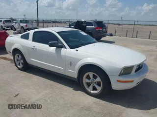 2007 Ford Mustang Deluxe with VIN 1ZVFT80N375248216, listed as a IAAI auction lot 42721077 with 219,643 mi miles and . Bid and sale history available at DreamBid. Image 1.