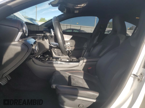 2022 Mercedes-Benz CLA 35 AMG with VIN W1K5J5BB1NN297150, listed as a Copart auction lot 72604584 with 45,594 mi miles and Salvage Title. Bid and sale history available at DreamBid. Image 7.