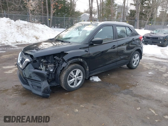 2019 Nissan Kicks S with VIN 3N1CP5CU5KL506517, listed as a IAAI auction lot 41647331 with 48,173 mi miles and . Bid and sale history available at carsss.com. Image 2.
