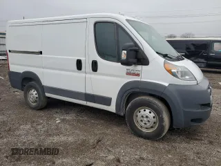 2017 Ram ProMaster Cargo with VIN 3C6TRVNG9HE534856, listed as a Copart auction lot 60272604 with 137,146 mi miles and Clean Title. Bid and sale history available at carsss.com. Image 4.