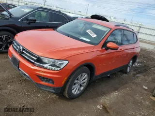 2019 Volkswagen Tiguan S with VIN 3VV0B7AX2KM093765, listed as a Copart auction lot 50049915 with 49,531 mi miles and Salvage Title. Bid and sale history available at carsss.com. Image 1.