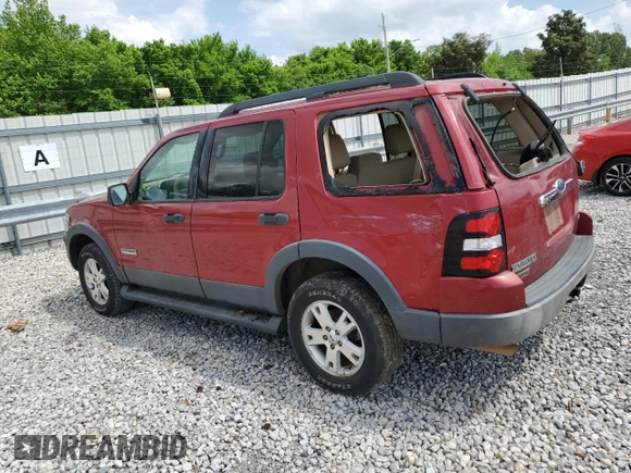 2006 Ford Explorer XLT с VIN 1FMEU63EX6UB00110, выставлен на аукционе Copart как лот 54913235 с пробегом 129 993 миль миль и Списание • Salvage title. История ставок и продаж доступна на DreamBid. Изображение 2.