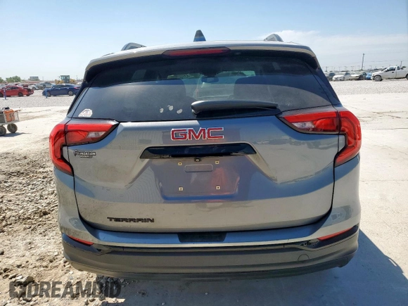 2020 GMC Terrain SLE with VIN 3GKALMEV1LL203661, listed as a Copart auction lot 53195945 with 87,870 mi miles and Salvage title. Bid and sale history available at DreamBid. Image 6.