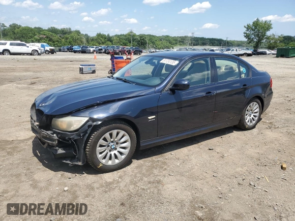 2009 BMW 3 Series 328i xDrive with VIN WBAPK53589A643505, listed as a Copart auction lot 61724135 with 116,693 mi miles and Salvage title. Bid and sale history available at DreamBid. Image 1.