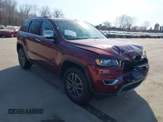 2019 Jeep Grand Cherokee Limited with VIN 1C4RJFBG2KC795846, listed as a IAAI auction lot 41780632 with 89,567 mi miles. Bid and sale history available at carsss.com. Image 1.