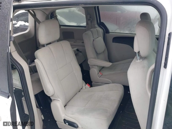 2012 Dodge Grand Caravan SE with VIN 2C4RDGBG2CR419489, listed as a IAAI auction lot 41270114 with 124,869 mi miles. Bid and sale history available at carsss.com. Image 8.