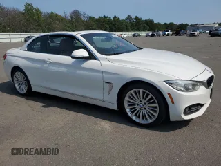 2015 BMW 4 Series 428i with VIN WBA3V7C57FP772880, listed as a Copart auction lot 62740295 with 107,673 mi miles and Salvage title. Bid and sale history available at DreamBid. Image 4.