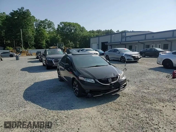 2013 Honda Civic Si with VIN 2HGFB6E58DH705837, listed as a Copart auction lot 62189265 with 211,915 mi miles and Salvage title. Bid and sale history available at DreamBid. Image 13.