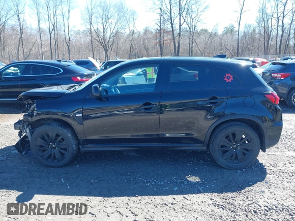 2022 Mitsubishi Outlander Sport ES with VIN JA4ARUAU0NU012470, listed as a IAAI auction lot 41822232 with 62,121 mi miles. Bid and sale history available at carsss.com. Image 14.