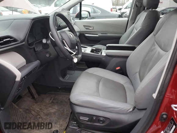 2022 Toyota Sienna Limited with VIN 5TDZSKFC8NS054715, listed as a Copart auction lot 43594725 with 24,628 mi miles and Salvage Title. Bid and sale history available at carsss.com. Image 7.