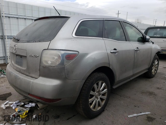 2010 Mazda CX-7 SV with VIN JM3ER2W57A0321844, listed as a Copart auction lot 89023205 with 204,529 mi miles and Salvage Title. Bid and sale history available at carsss.com. Image 3.