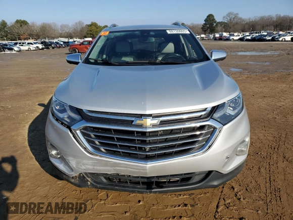 2019 Chevrolet Equinox Premier with VIN 2GNAXNEV9K6284005, listed as a Copart auction lot 88130665 with 153,178 mi miles and Salvage title. Bid and sale history available at DreamBid. Image 5.