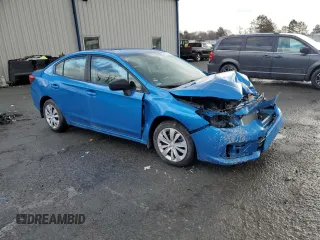 2023 Subaru Impreza with VIN 4S3GKAB61P3603807, listed as a Copart auction lot 84724114 with 25,825 mi miles and Salvage title. Bid and sale history available at DreamBid. Image 4.