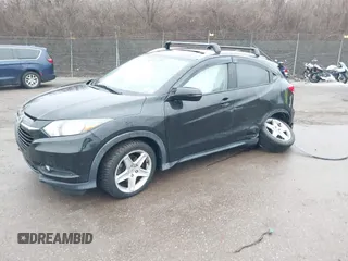 2018 Honda HR-V EX-L Navi with VIN 3CZRU6H77JM704902, listed as a IAAI auction lot 41463357 with 95,675 mi miles. Bid and sale history available at carsss.com. Image 2.