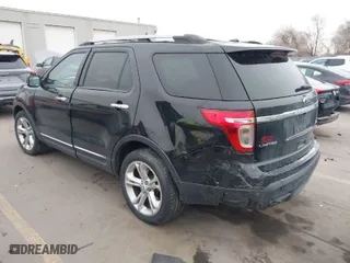 2015 Ford Explorer Limited with VIN 1FM5K8F80FGA10860, listed as a IAAI auction lot 41576384 with 173,533 mi miles. Bid and sale history available at carsss.com. Image 3.