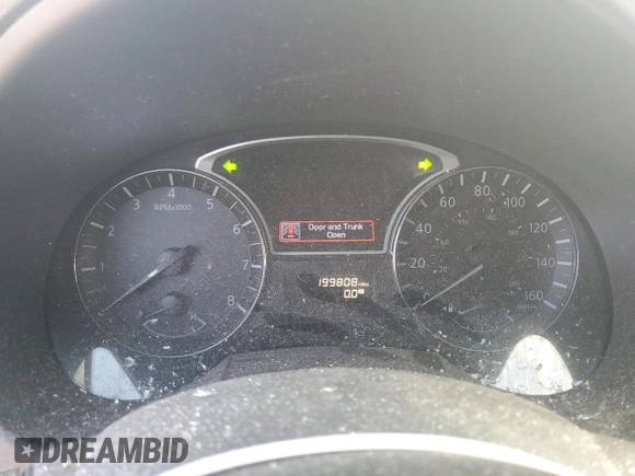 2014 Nissan Altima SV with VIN 1N4AL3APXEC107433, listed as a Copart auction lot 46908995 with 199,808 mi miles and Salvage Title. Bid and sale history available at DreamBid. Image 9.