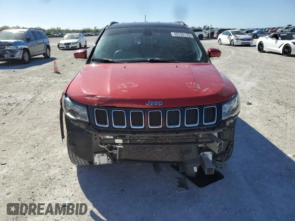 2019 Jeep Compass Limited with VIN 3C4NJCCB8KT809401, listed as a Copart auction lot 48238175 with 82,407 mi miles and Salvage title. Bid and sale history available at DreamBid. Image 5.
